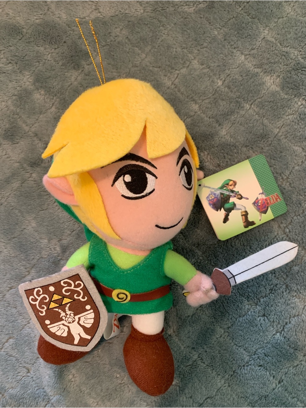 Link Shield Sword Plush Doll FW 2007 w/Tag